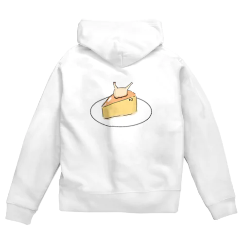 ケーキ大好き Zip Hoodie