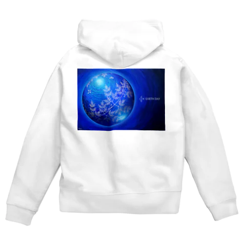 EARTH DAY Zip Hoodie