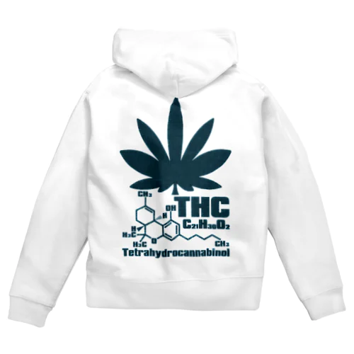 THC ジップパーカー