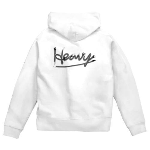 蛇でHEAVY　 Zip Hoodie