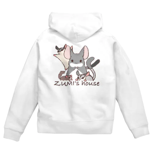 ZUMI's house(みんな集合) Zip Hoodie