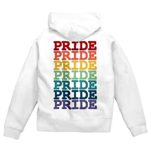 Rainbow Pride Zip Hoodie
