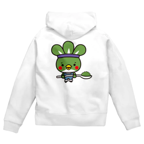 粉どり君 Zip Hoodie