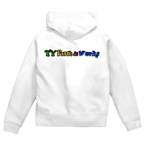 TY Farm＆Works Zip Hoodie