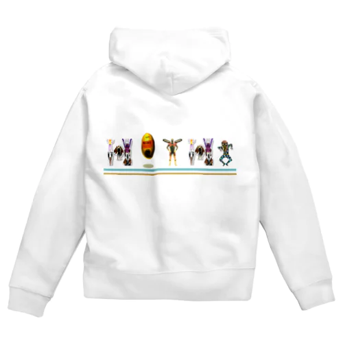 子供の頃買ってもらったやつ Zip Hoodie