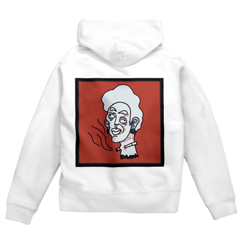 ニコチン中毒さん Zip Hoodie