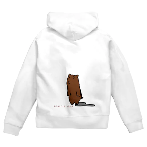 prairiedogのたまちゃん Zip Hoodie