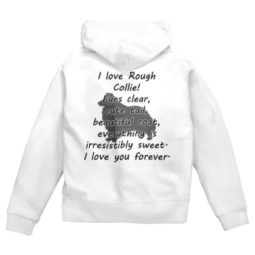 ラフコリー Zip Hoodie
