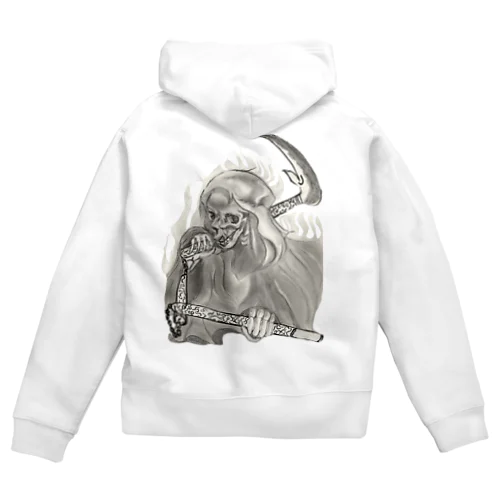 死神　三節棍 Zip Hoodie