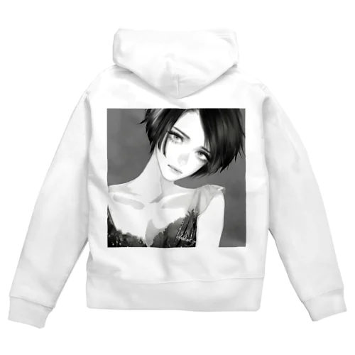 Untitled 3 Zip Hoodie