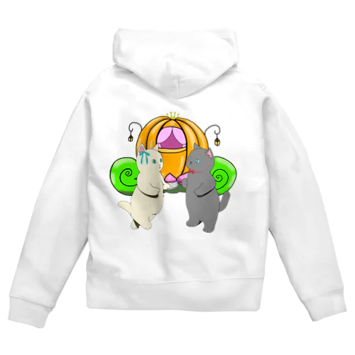 かぼちゃの馬車で Zip Hoodie