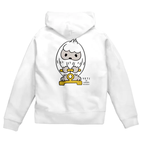 はいきんりょくチェック L Zip Hoodie