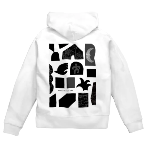 BW ver.G/Rokko Meets Art 2021 Zip Hoodie