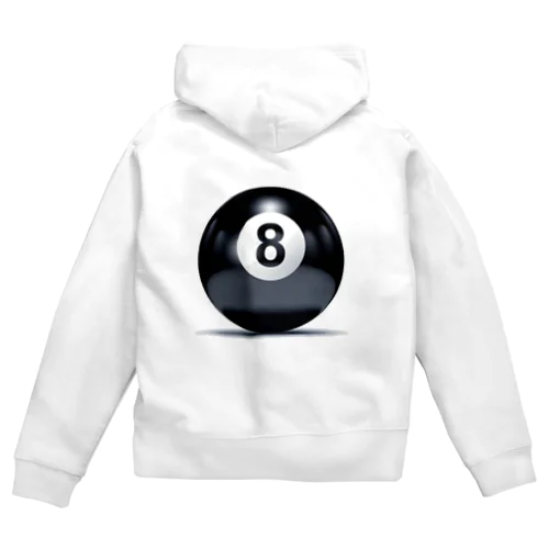 8ball ジップパーカー