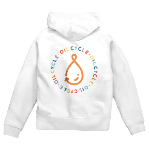 OIL CYCLE Zip Hoodie