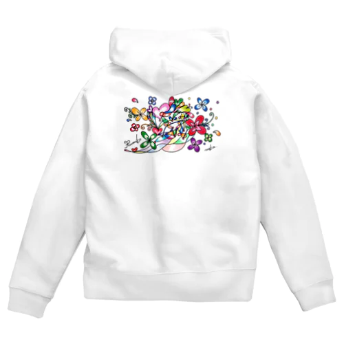 ルミ子さんの才能のお花 Zip Hoodie