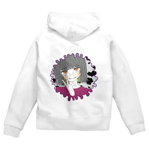 らむあイラスト Zip Hoodie