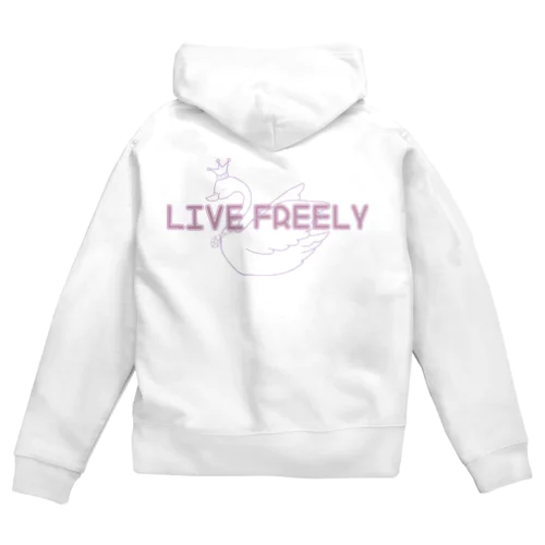 LIVE FREELY Zip Hoodie