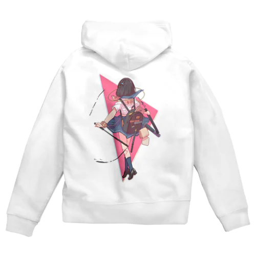 我ら女子高生 Zip Hoodie