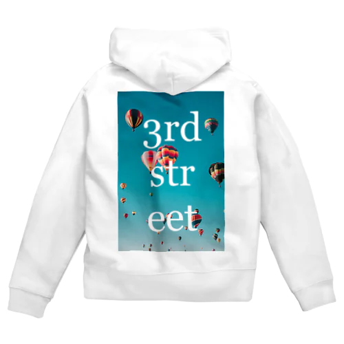 3rd street Zip Hoodie