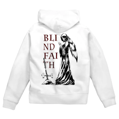 BLIND FAITH Zip Hoodie