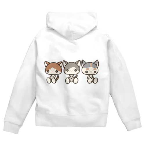 ぬいぬい Zip Hoodie