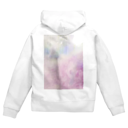 amaotoPink Zip Hoodie