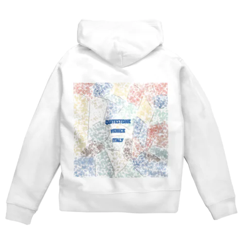 QuiteStoneVeniceItaly Zip Hoodie