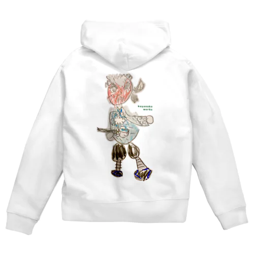 夢見るはなちゃん Zip Hoodie