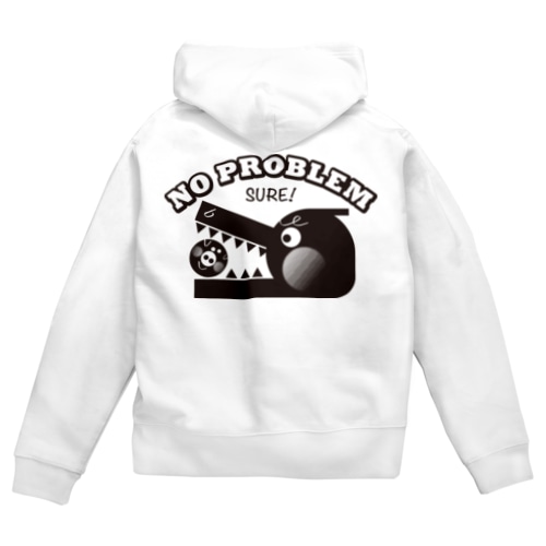 NO PROBLEM Zip Hoodie