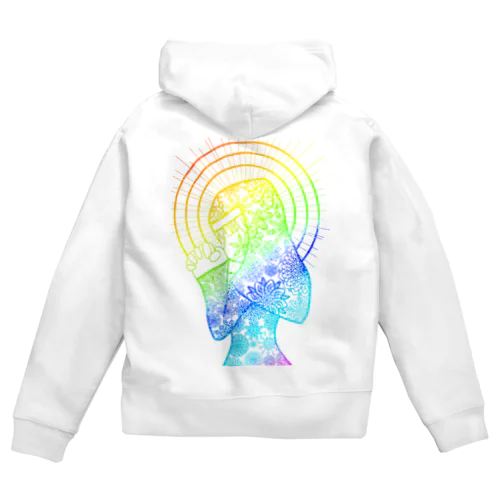 SisterOfFlowerFlame Zip Hoodie