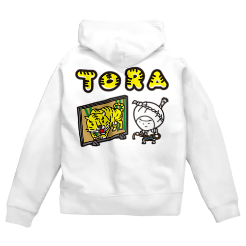 TORA きく ジップパーカー