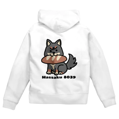 柴犬はっさく Zip Hoodie