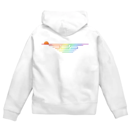 HORIZON -RAINBOW- (21/12) Zip Hoodie