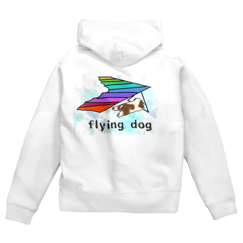 flying dog ジップパーカー