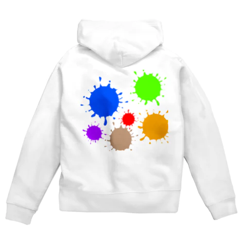 Drop colors  Zip Hoodie