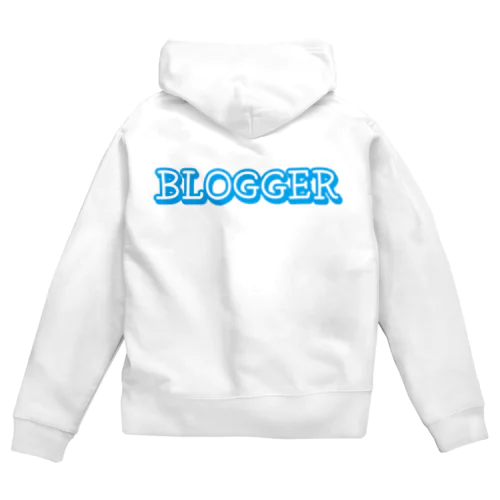 BLOGGER きく ジップパーカー