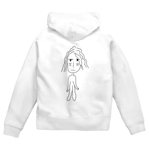 ロンリージョーくん Zip Hoodie