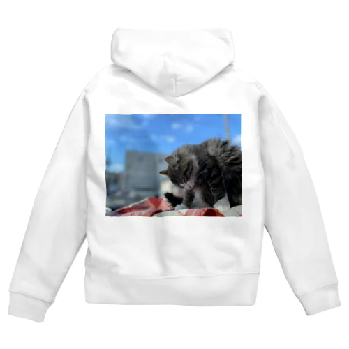 たびねこ蜜柑 Zip Hoodie