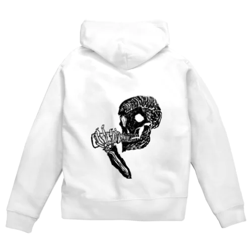 ゆるくもファンキーなパーカー Zip Hoodie