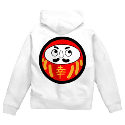 だるま Zip Hoodie