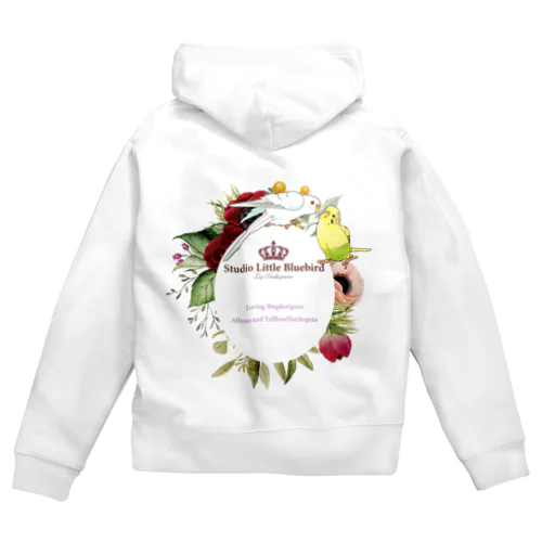 セキセイ女子ーず Zip Hoodie