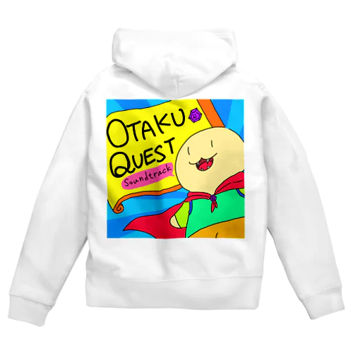 OTAKU QUEST サウンドトラック ジャケット Zip Hoodie