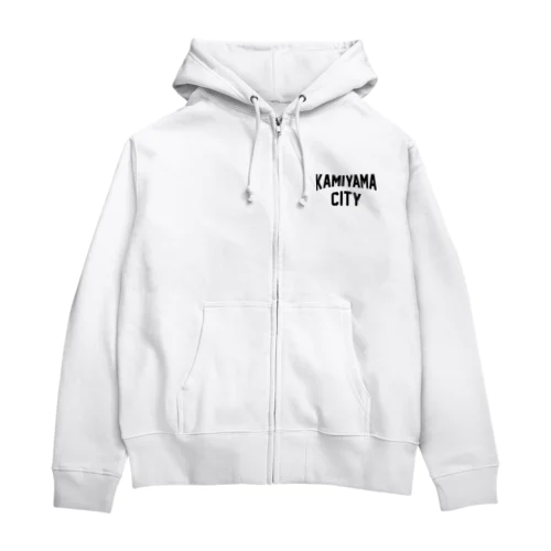 上山市 KAMIYAMA CITY Zip Hoodie