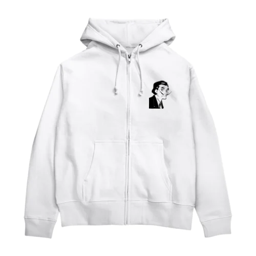 サルバドール・ダリ(Salvador Dalí) Zip Hoodie