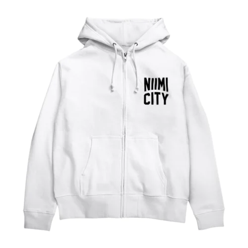 新見市 NIIMI CITY Zip Hoodie