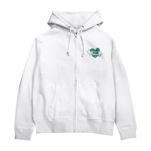 ウクライナ応援団　paritora Zip Hoodie