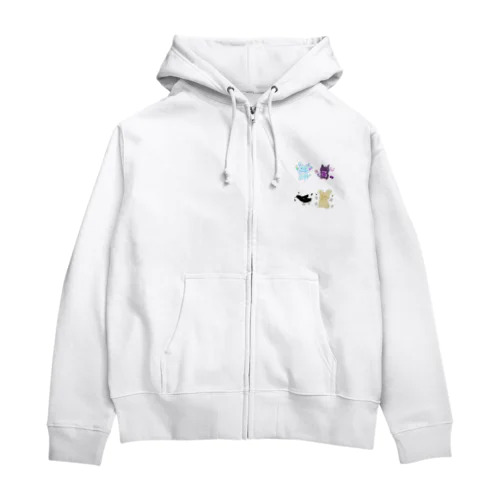 みんなで集まれ！ Zip Hoodie