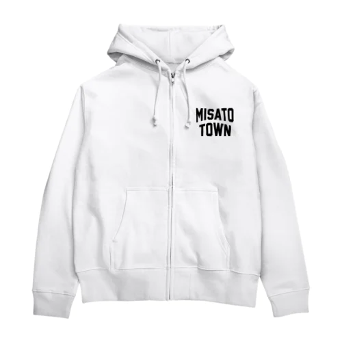 美里町 MISATO TOWN Zip Hoodie