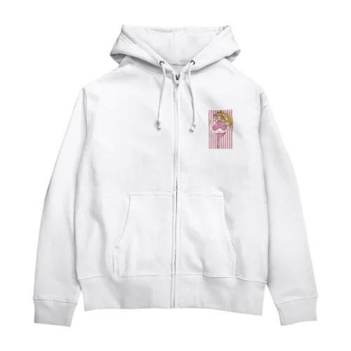 ｶﾞｵｰ!「・ω・)「 Zip Hoodie